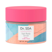 Солевой скраб для тела орхидея, ваниль и амбра.